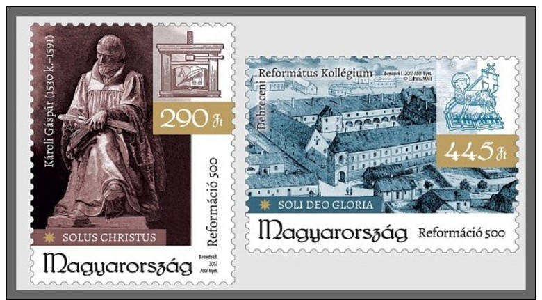 H01 Hungary 2017 Martin Luther Reformation MNH Postfrisch - Neufs