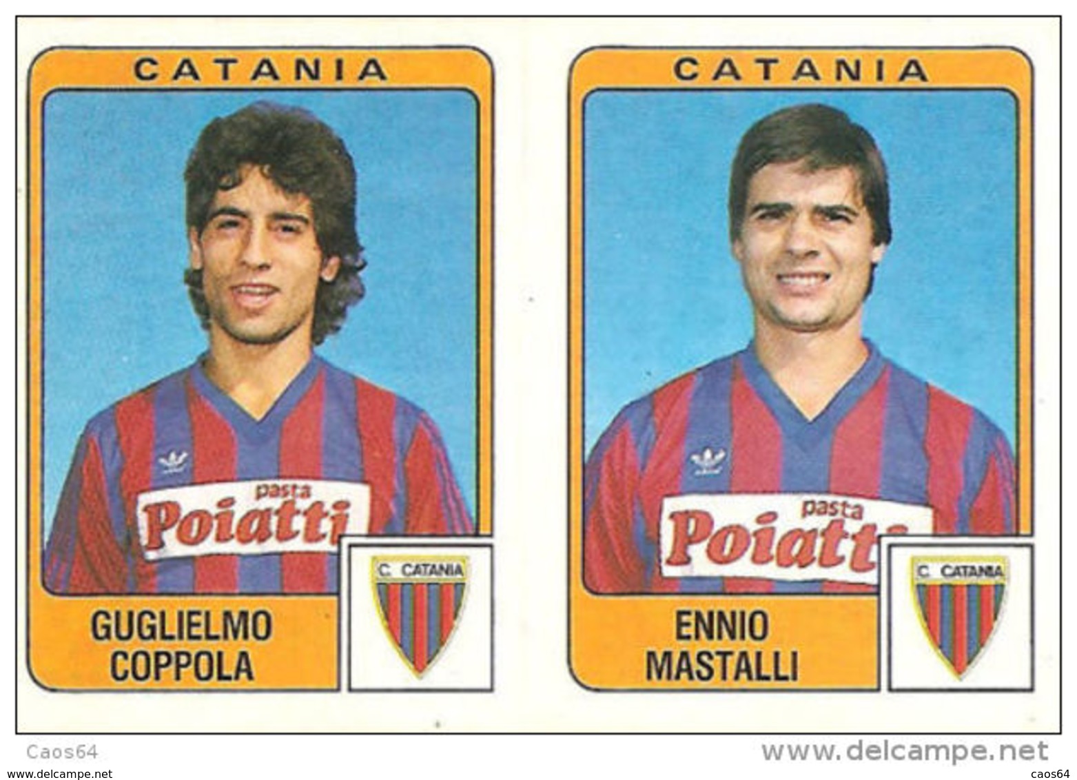 CALCIATORI PANINI 1984-85 N. 358 CON VELINA NEW - Edizione Italiana