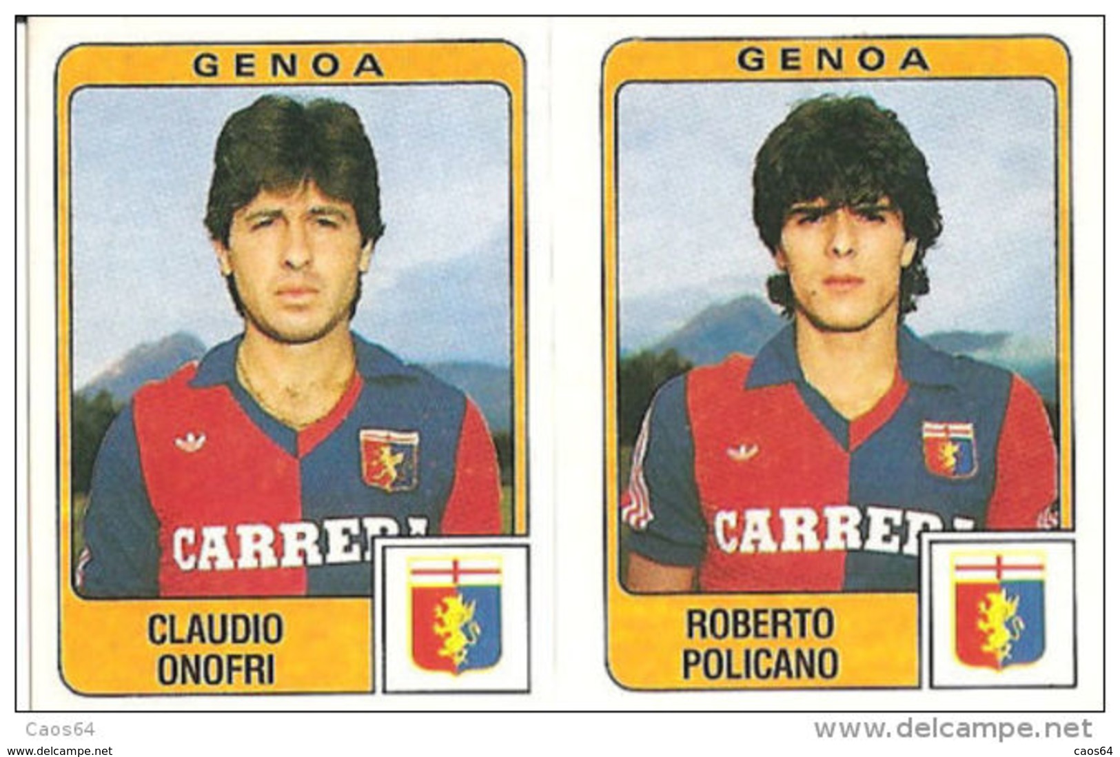 CALCIATORI PANINI 1984-85 N. 386 CON VELINA NEW - Edizione Italiana