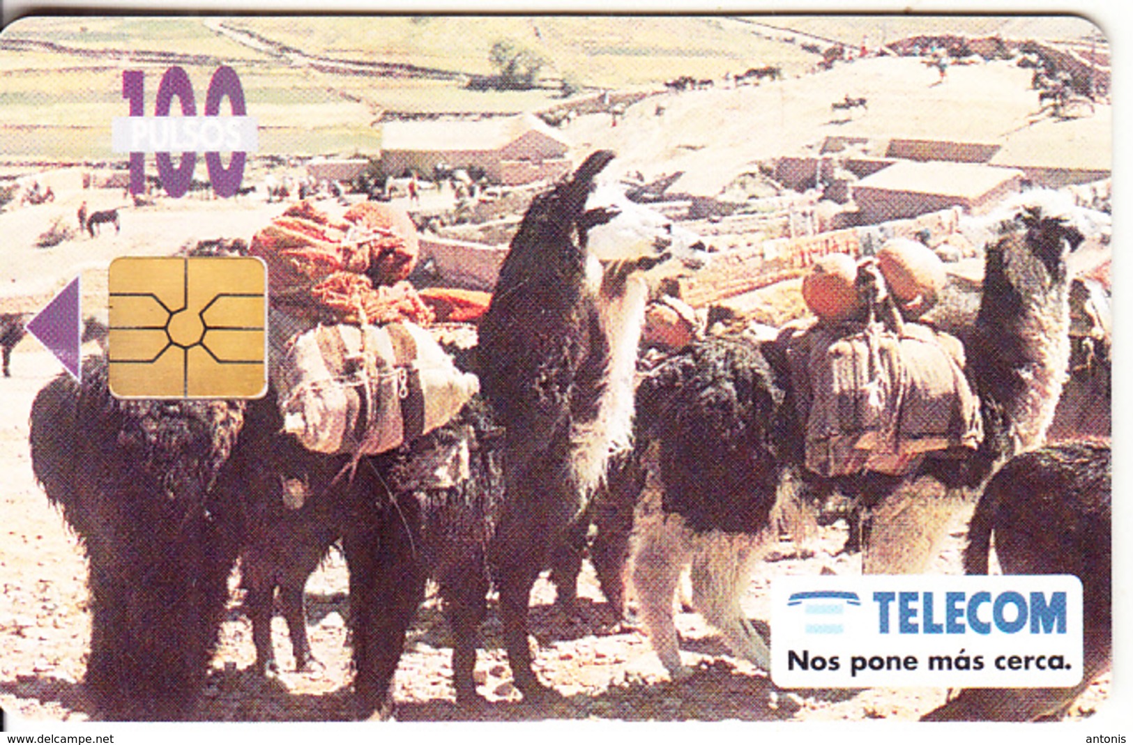 ARGENTINA - Yavi, Jujuy, Telecom Argentina Telecard, Chip GEM1, 06/96, Used - Argentina