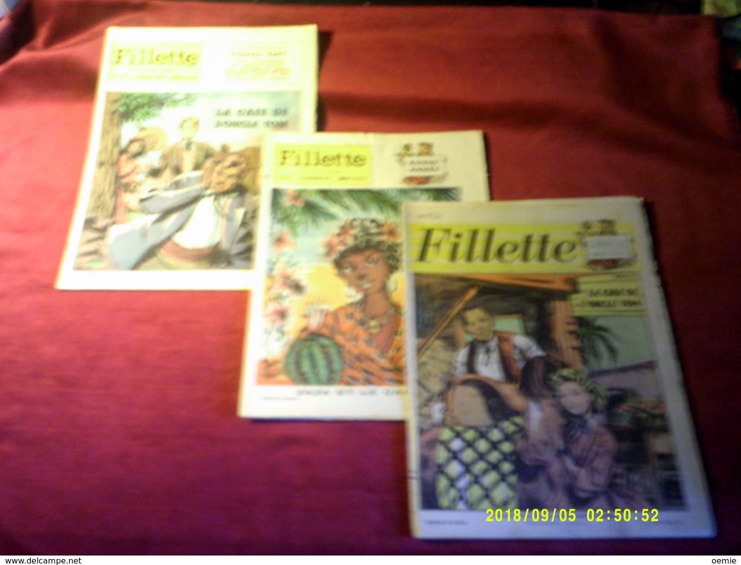 LOT DE 15  FILLETTE   ANNEE 1953 - Wholesale, Bulk Lots