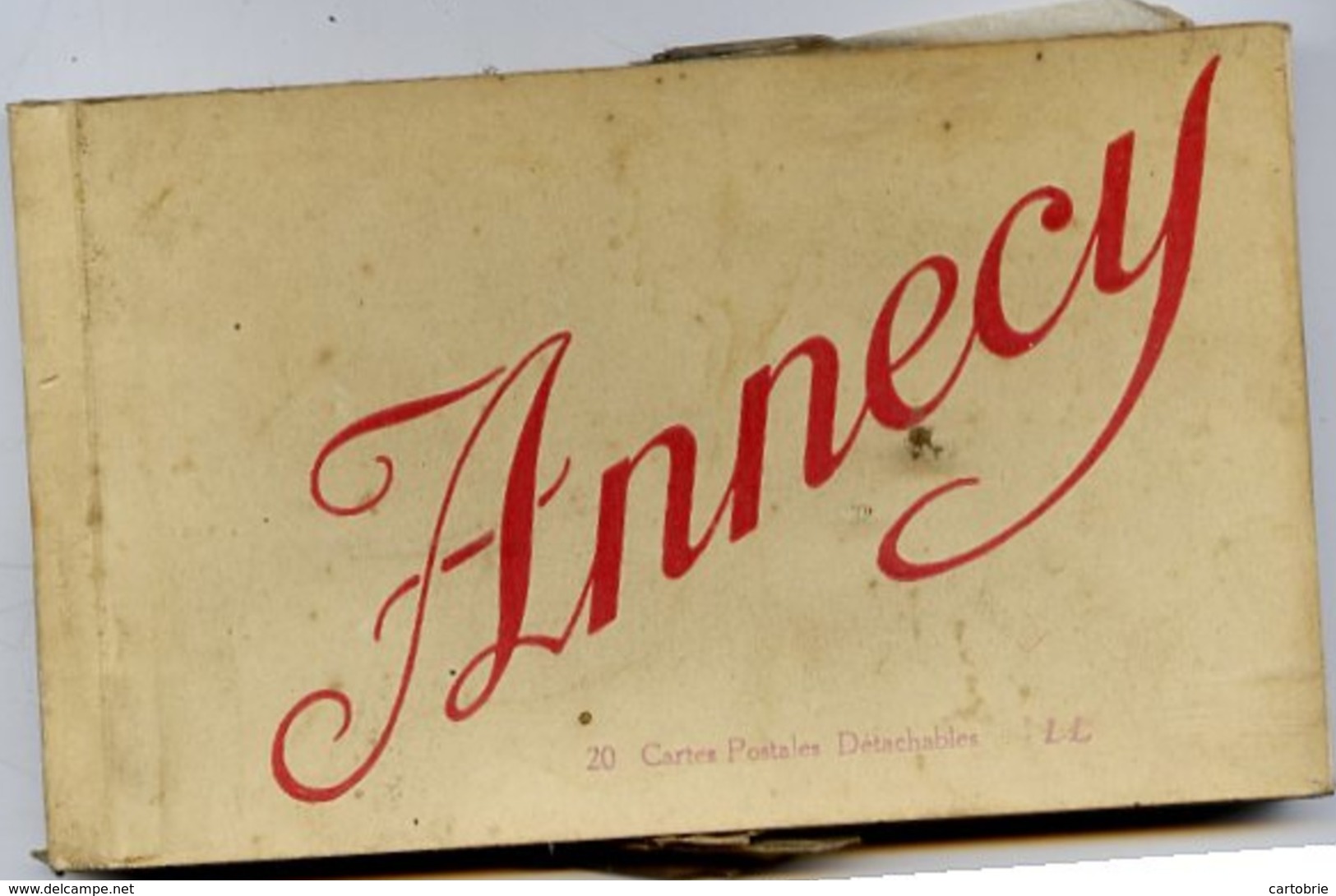 74 ANNECY - Album Carnet 20 Cartes Postales Détachables LL Et ND - Annecy