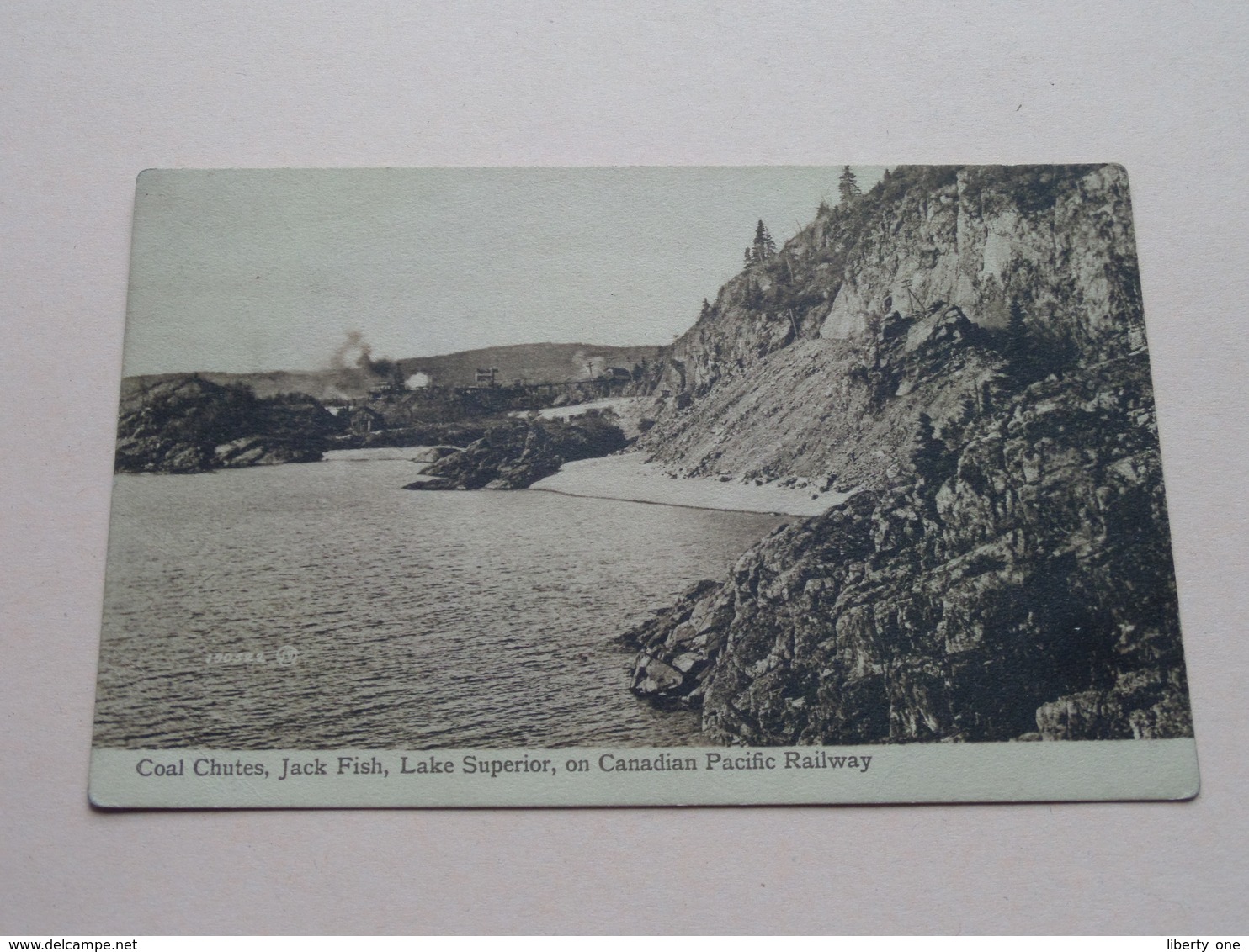 Coal Chutes, Jack Fish, Lake Superior, On Canadian Pacific RAILWAY ( Valentine ) Anno 19?? ( Zie/voir Photo ) ! - Non Classés