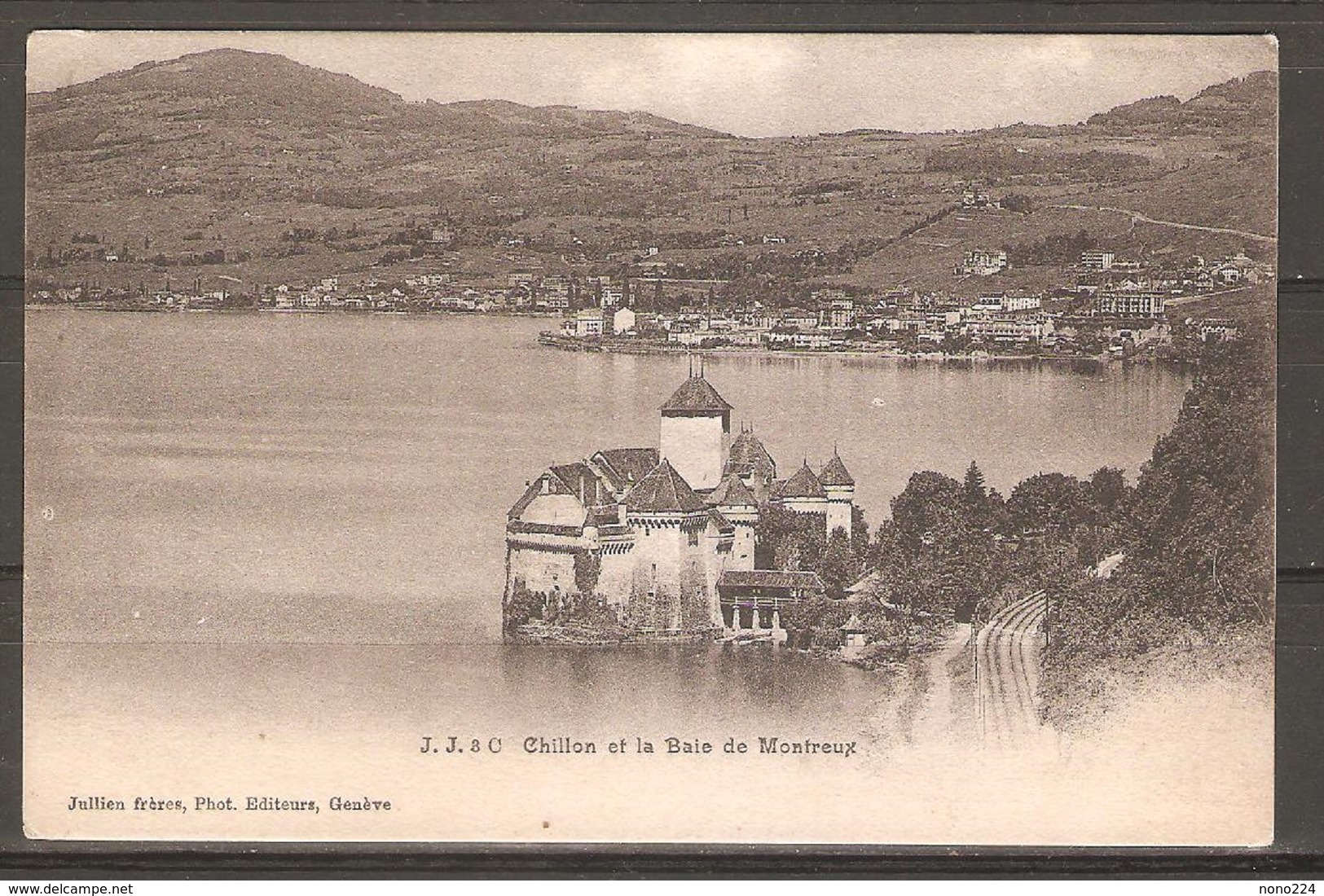 Carte P ( Suisse / Château De Chillon Et La Baie De Montreux ) - Montreux