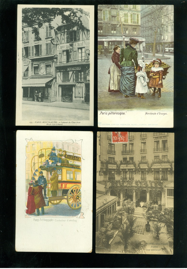 Très Beau Lot De 60 Cartes Postales De France (75) Paris  Zeer Mooi Lot Van 60 Postkaarten  Frankrijk Parijs - 60 Scans - 5 - 99 Cartes