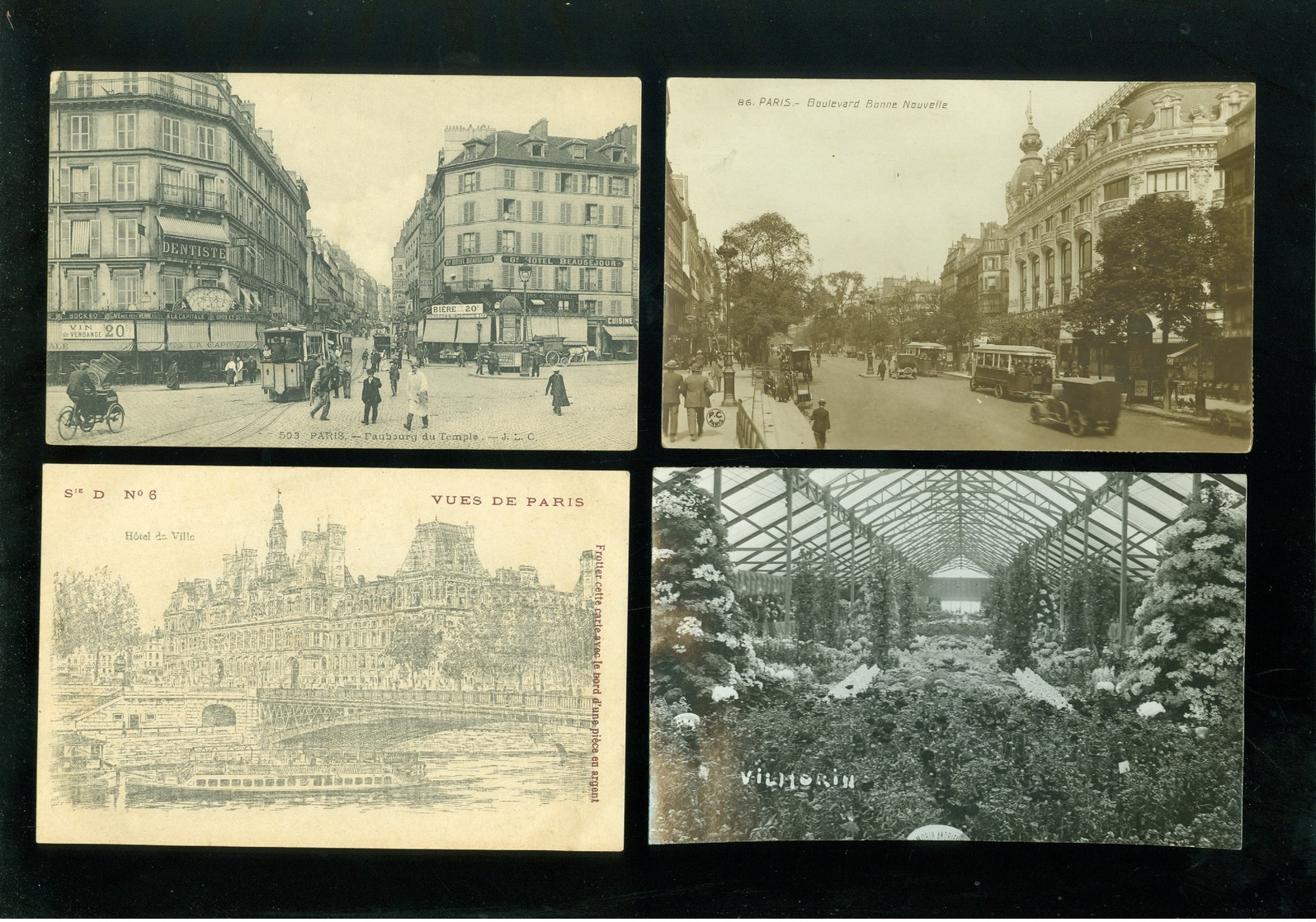 Très beau lot de 60 cartes postales de France (75) Paris  Zeer mooi lot van 60 postkaarten  Frankrijk Parijs - 60 scans