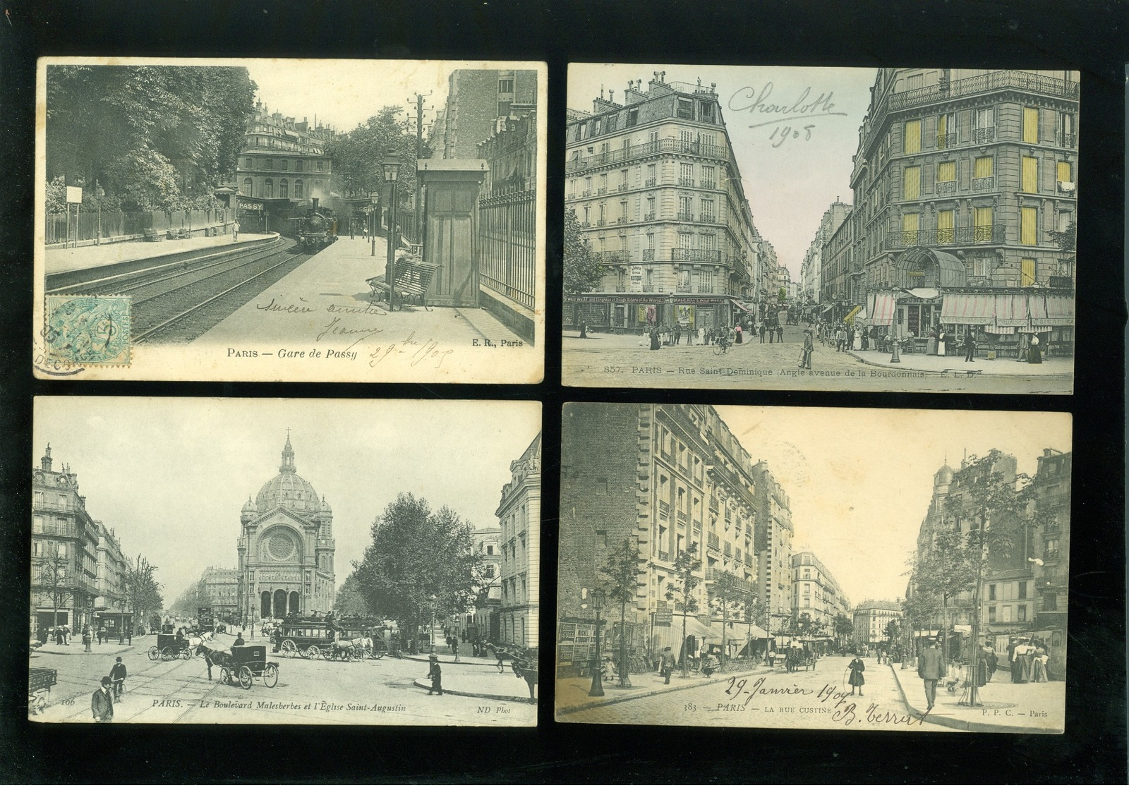 Très beau lot de 60 cartes postales de France (75) Paris  Zeer mooi lot van 60 postkaarten  Frankrijk Parijs - 60 scans