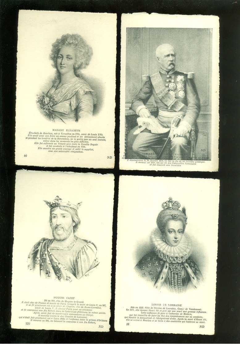 Beau lot de 60 cartes postales du famille royale + personalités  dynasty      Mooi lot van 60 postk. koninklijke familie