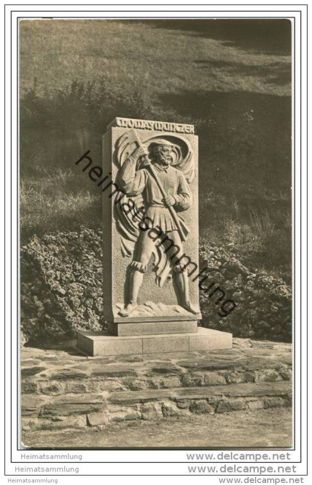 Stolberg - Thomas Müntzer Denkmal - Stollberg (Erzgeb.)