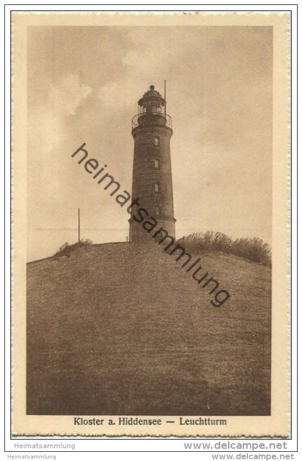 Kloster Auf Hiddensee - Leuchtturm 1930 - Hiddensee