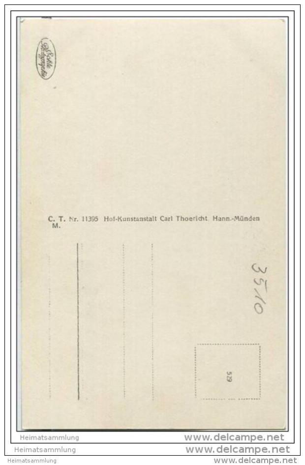 Hann. Münden - Abfahrstelle Der Weserdampfer - Foto-AK - Hannoversch Muenden