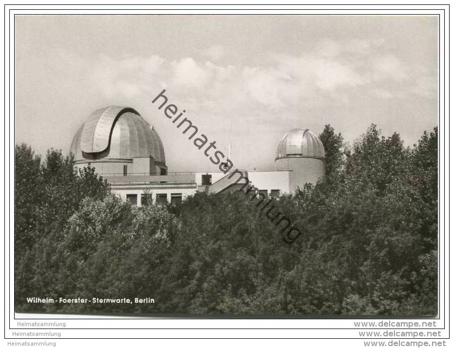 Berlin-Schöneberg - Wilhelm-Foerster-Sternwarte - Foto-AK Grossformat 60er Jahre - Schoeneberg