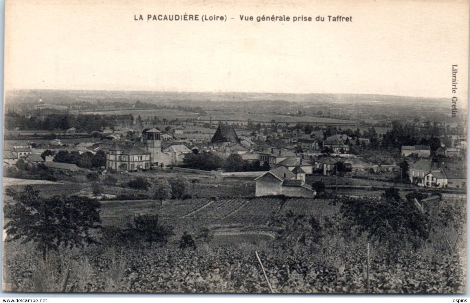 42 - La PACAUDIERE -- Vue Générale  Prise Du Taffret - La Pacaudiere