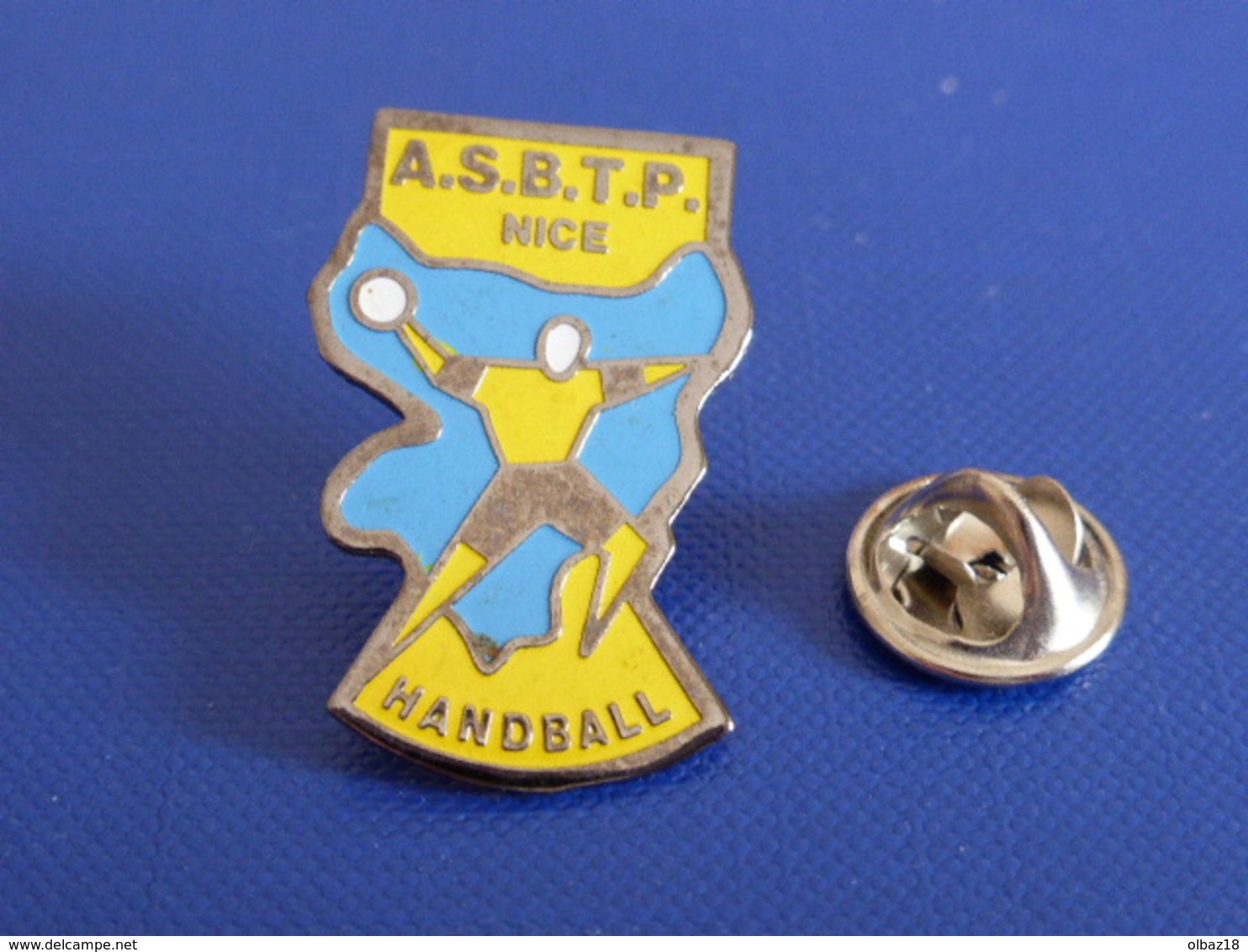 Pin's Handball Hand Ball - Club ASBTP Nice (PW40) - Handball