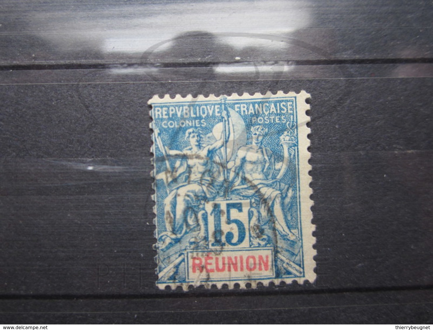 VEND BEAU TIMBRE DE LA REUNION N° 37 !!! - Oblitérés