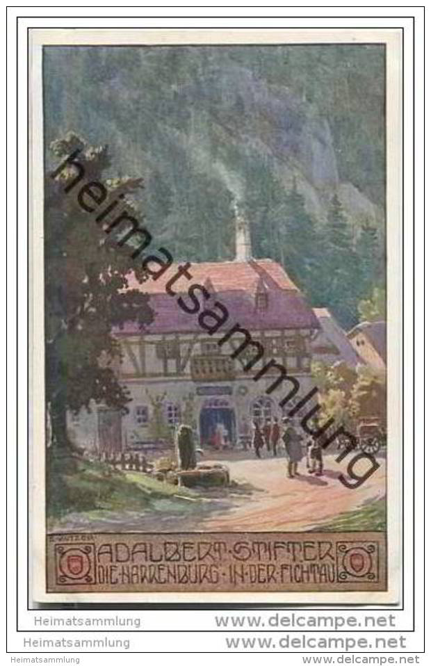 Adalbert Stifter - Ernst Kutzer - Die Harrenburg - In Der Fichtau - Ostmark - Bund Deutscher Österreicher Nr. 109 - Kutzer, Ernst