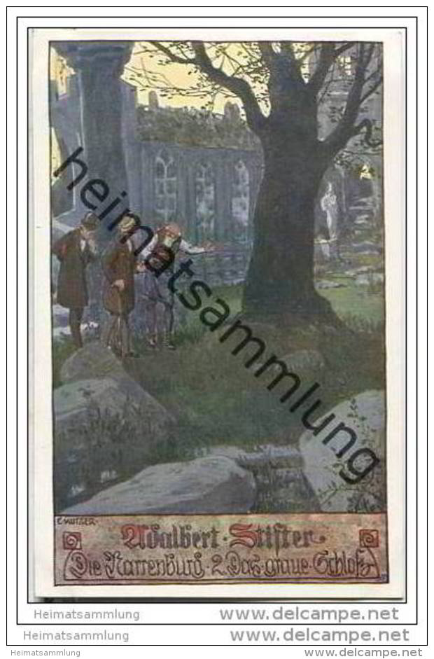 Adalbert Stifter - Ernst Kutzer - Die Narrenburg  - 2. Das Graue Schloss - Ostmark - Bund Deutscher Österreicher Nr. 22 - Kutzer, Ernst