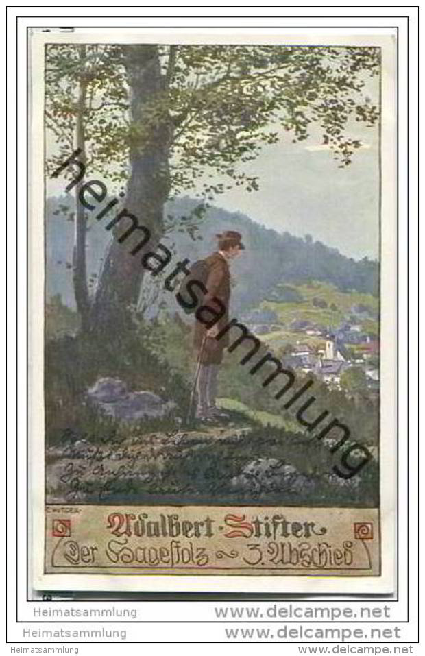 Adalbert Stifter - Ernst Kutzer - Der Hagestolz - 3. Abschied - Ostmark - Bund Deutscher Österreicher Nr. 26 - Kutzer, Ernst