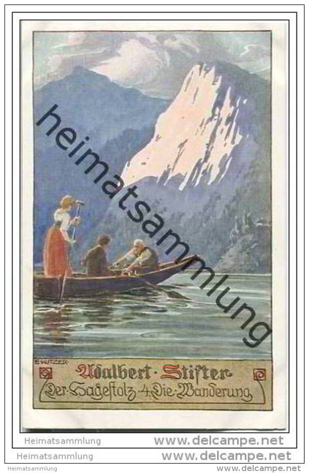 Adalbert Stifter - Ernst Kutzer - Der Hagestolz - 4. Die Wanderung - Ostmark - Bund Deutscher Österreicher Nr. 32 - Kutzer, Ernst