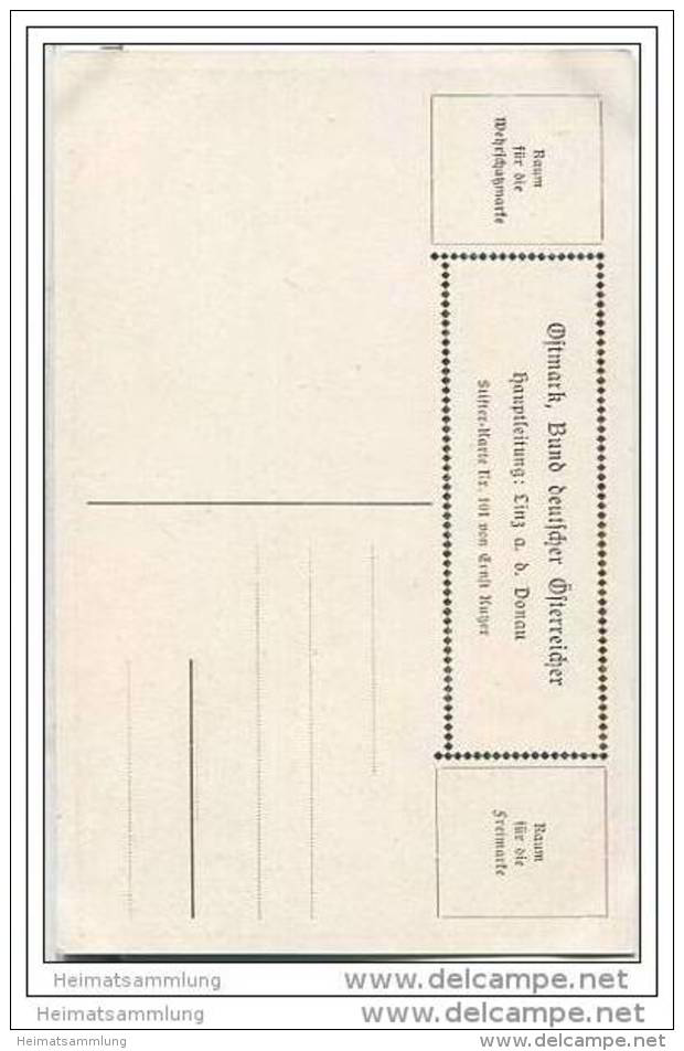 Adalbert Stifter - Ernst Kutzer - Der Beschriebene Tännling - Ostmark - Bund Deutscher Österreicher Nr. 101 - Kutzer, Ernst