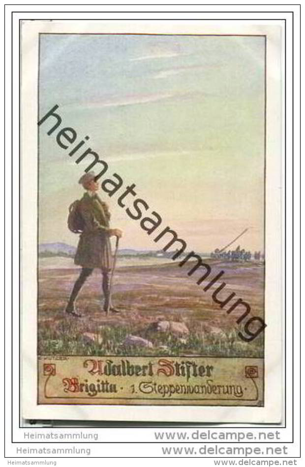 Adalbert Stifter - Ernst Kutzer - Brigitta - 1. Steppenwanderung - Ostmark - Bund Deutscher Österreicher Nr. 16 - Kutzer, Ernst