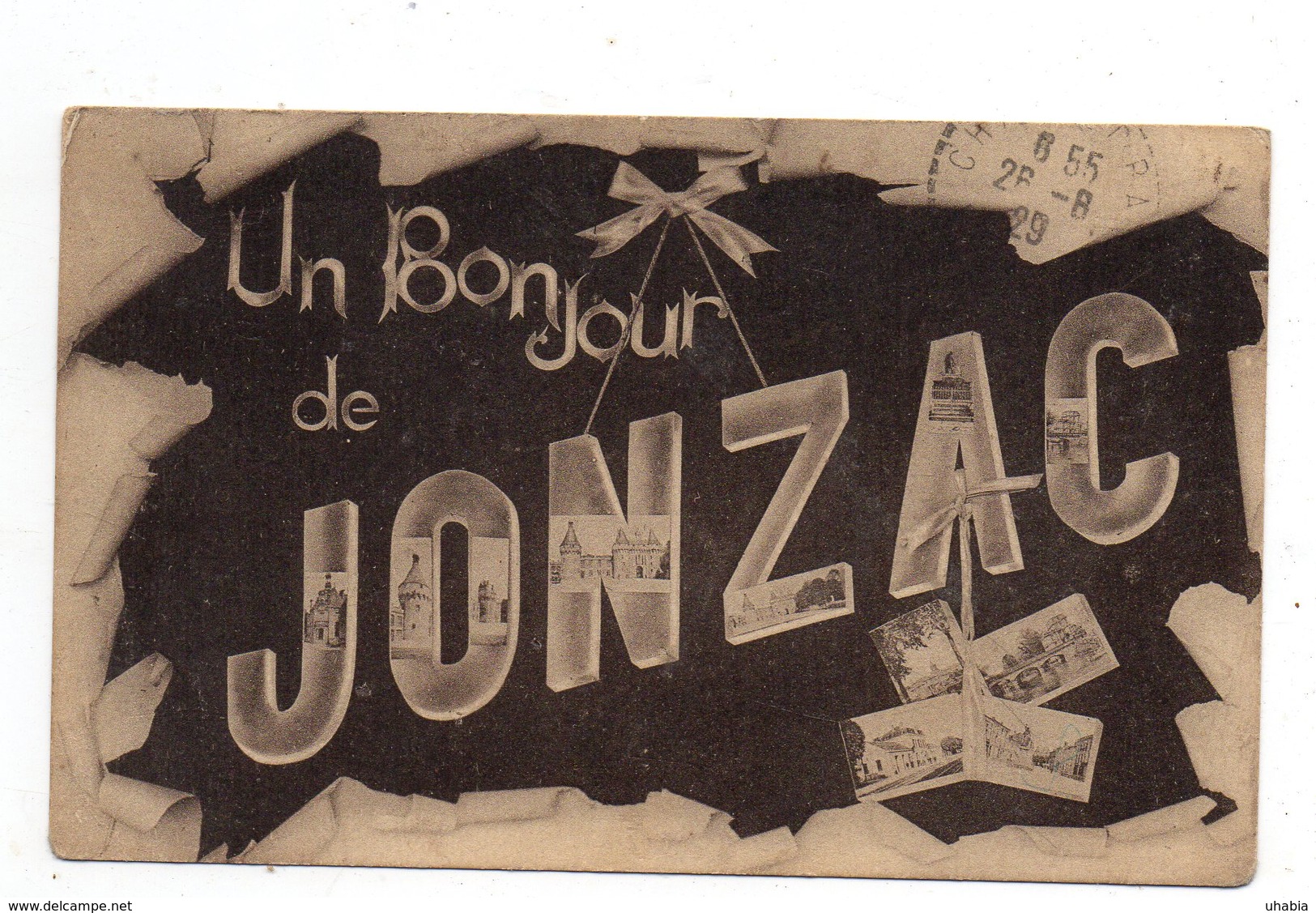 Jonzac. Un Bonjour De Jonzac. - Jonzac