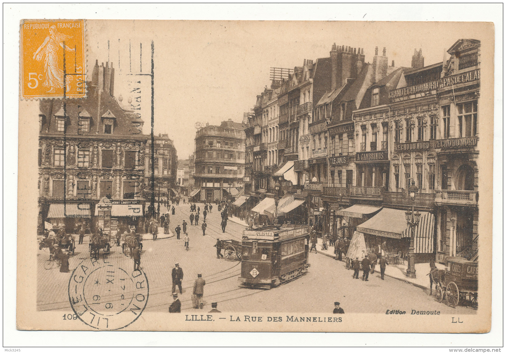 Lille - La Rue Des Manneliers - Lille