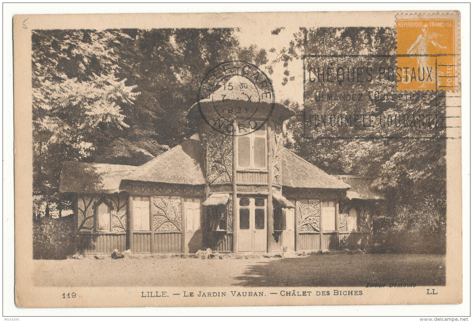 Lille - Le Jardin Vauban - Châlet Des Biches - Lille