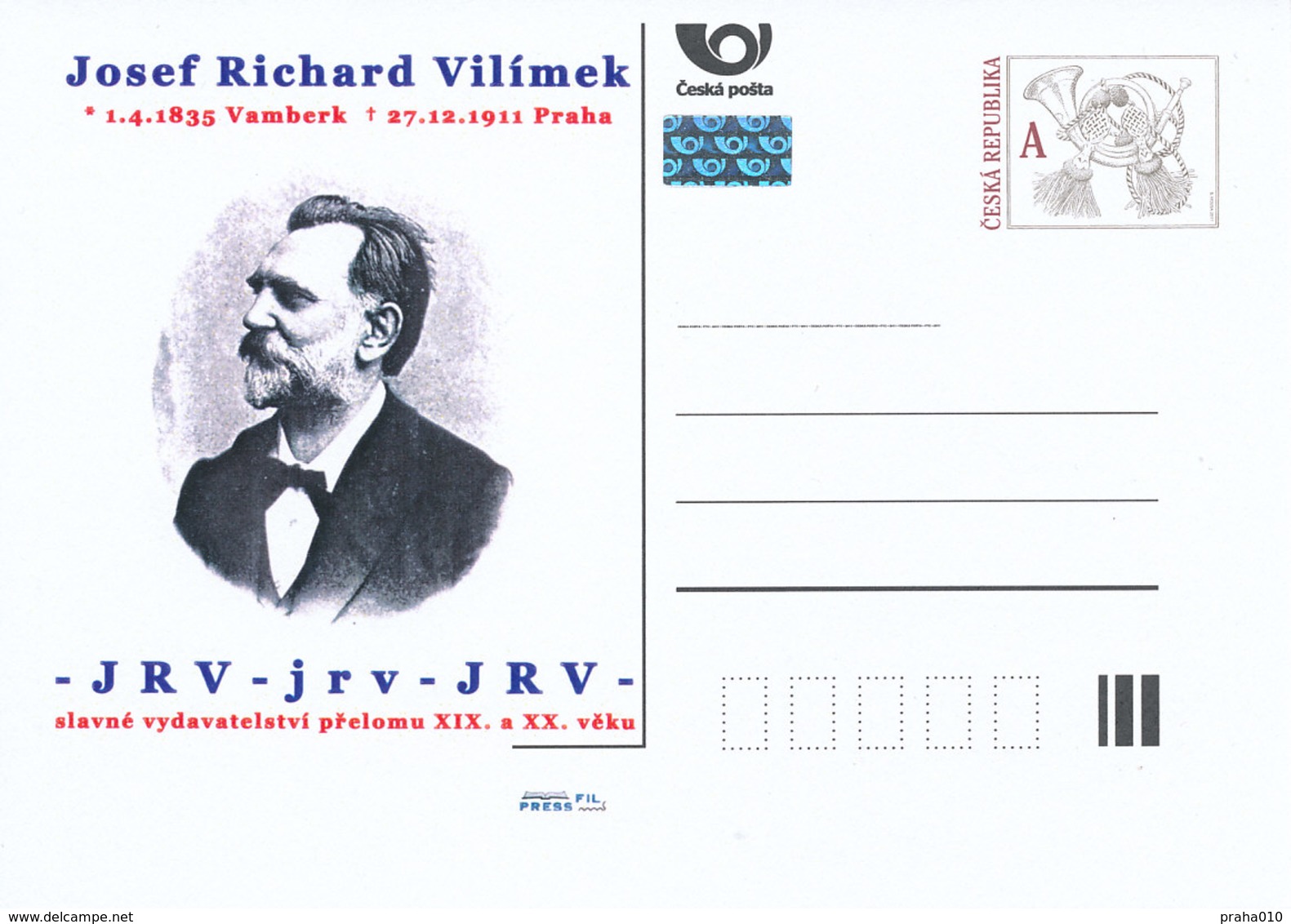 Rep. Ceca / Cart. Postali (Pre2011/64) Josef Richard Vilimek (1835-1911) Editore Ceco - Fabbriche E Imprese