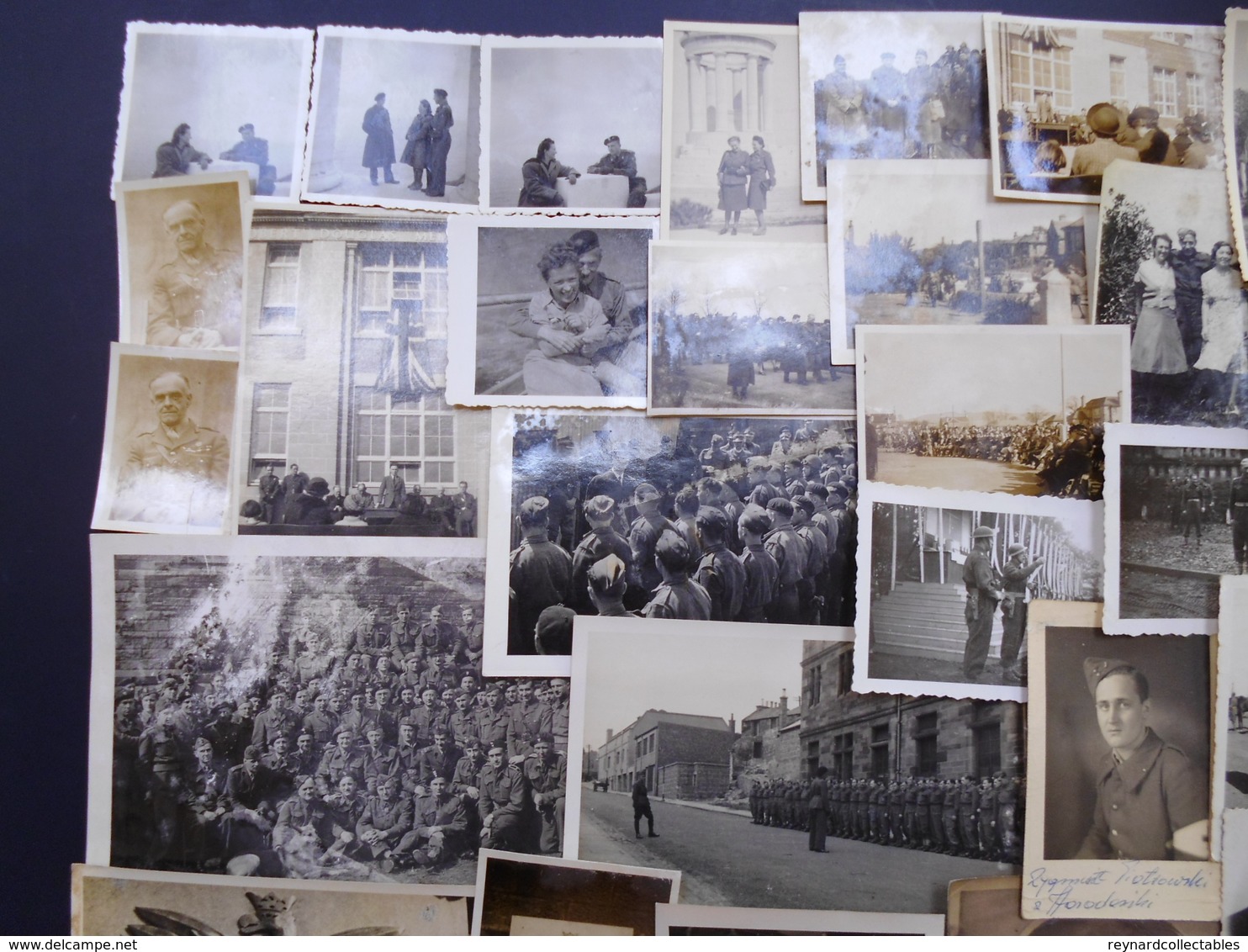 WW2 - Postwar Photo Collection, Polish Forces. Album & Loose, Inc Some Polish Forces Scotland, POW's, Personal. - 1939-45