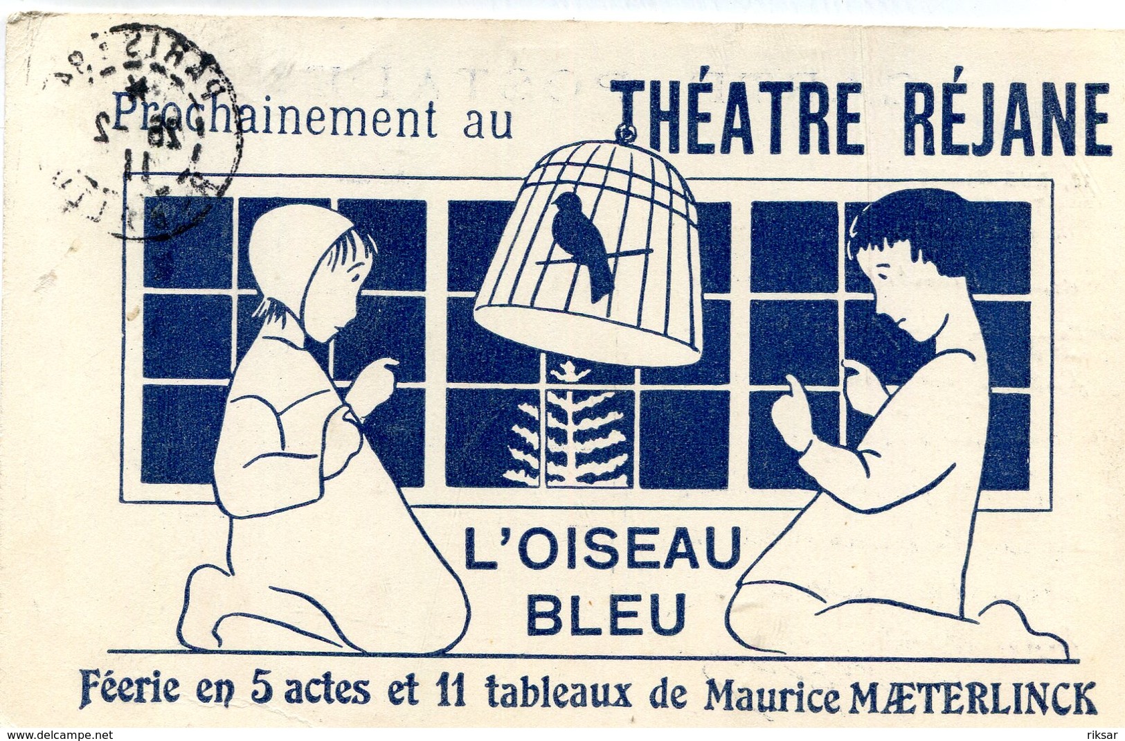 THEATRE REJANE(LOISEAU BLEU) - Théâtre