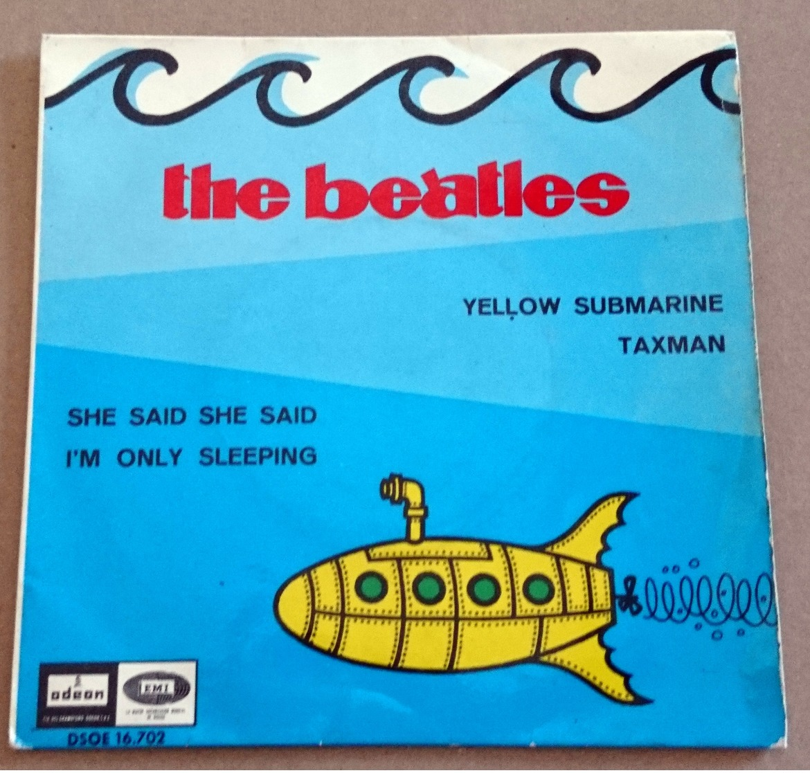 EP -- THE BEATLES  -- Yellow Submarine  -- DSOE 16.702 === Spain - Sonstige & Ohne Zuordnung