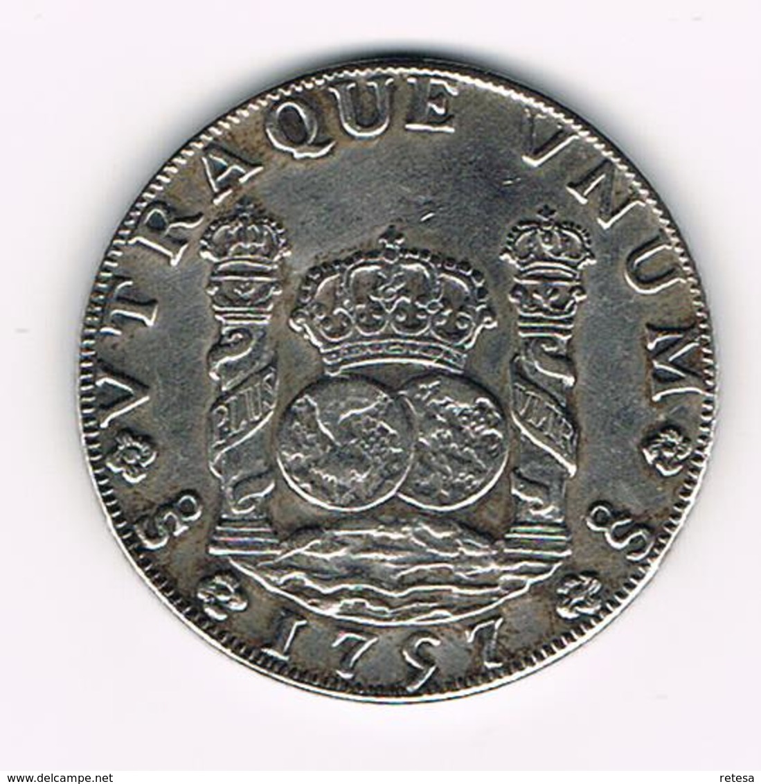 =&   CHILI   8 REALES 1757 ( COPIE ? ) - Mexique