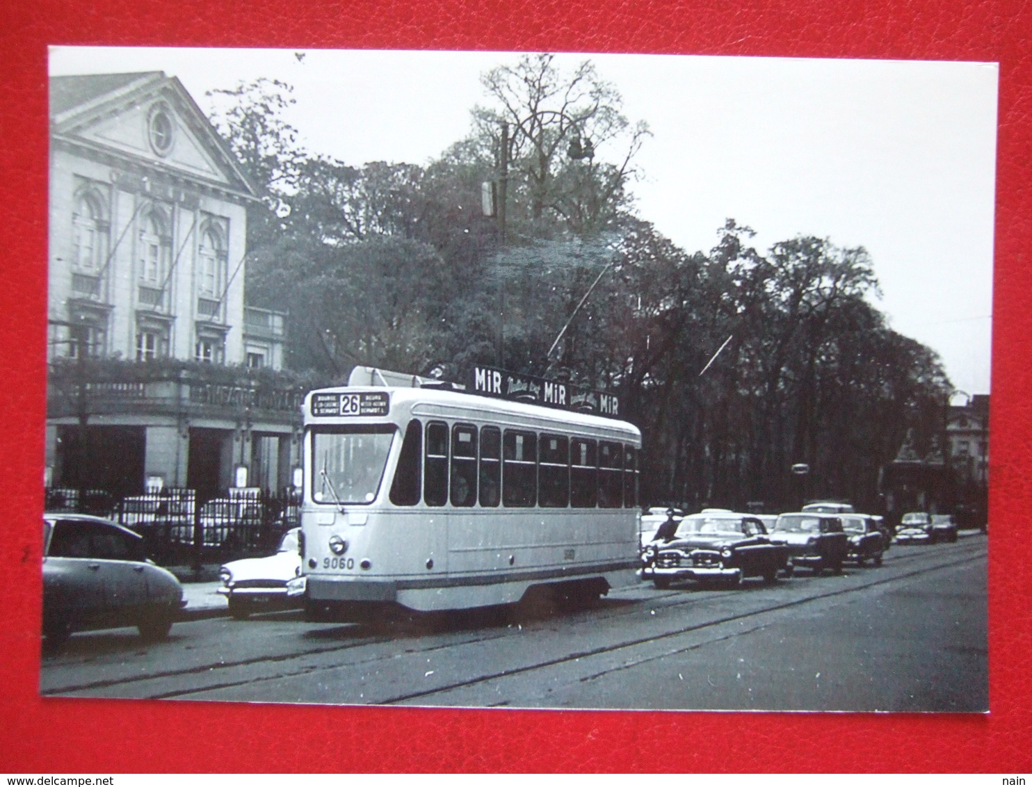 BELGIQUE - BRUXELLES - PHOTO 15 X 10 - TRAM - TRAMWAY - LIGNE 26 - - Trasporto Pubblico Stradale