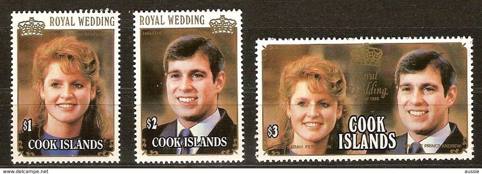 Cook Islands 1986 Yvertn° 864-866  *** MNH Cote 12,00 Euro - Cook