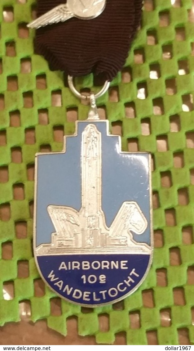 Medaille / Medal - 10-12  E Medaille Politie Sport Ver. Renkum Airborne Wandeltocht  (16 ) - Police & Gendarmerie