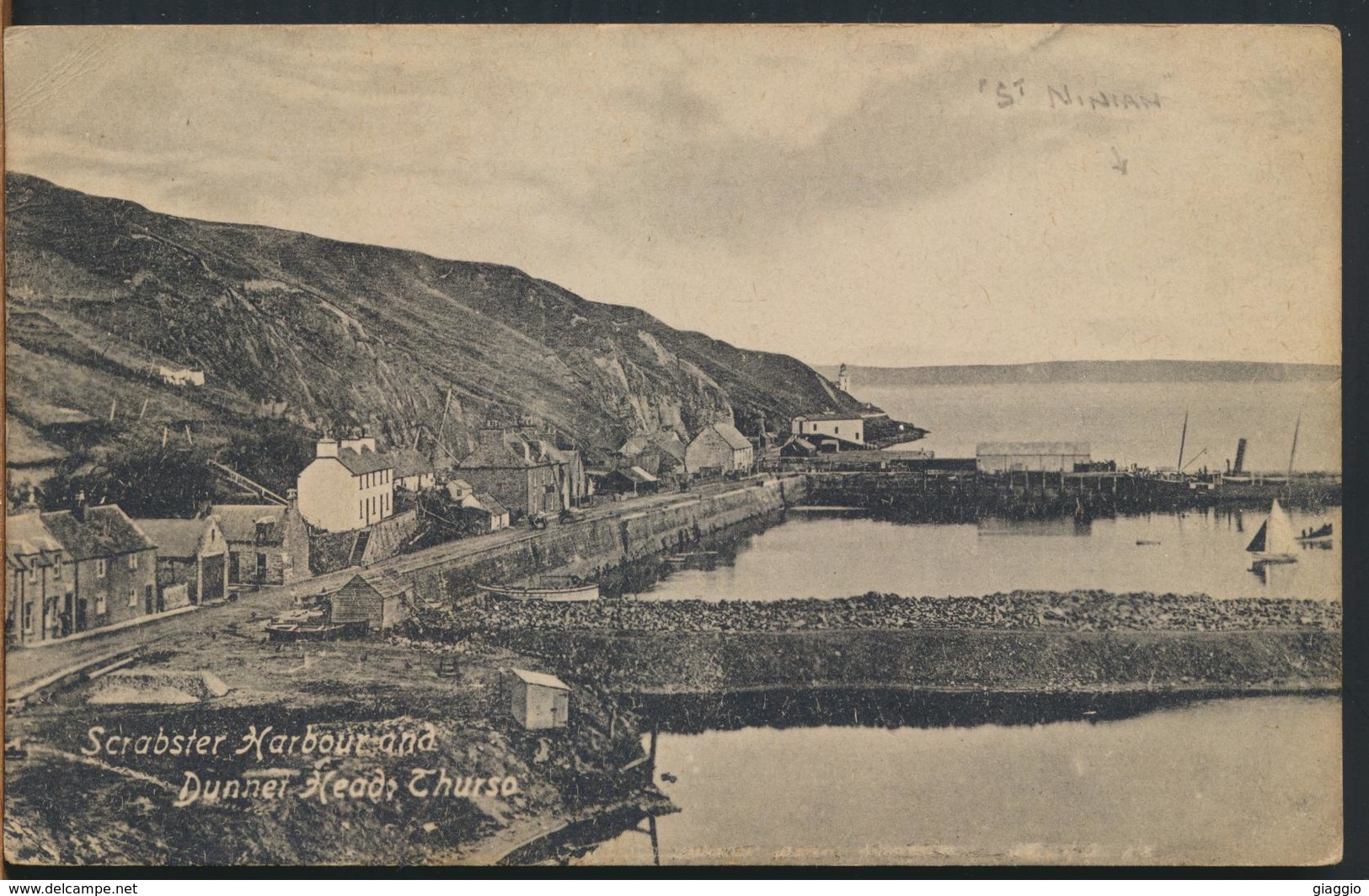 °°° 11732 - SCOTLAND - SCRABSTER HARBOUR AND DUNNER HEADS THURSO °°° - Caithness