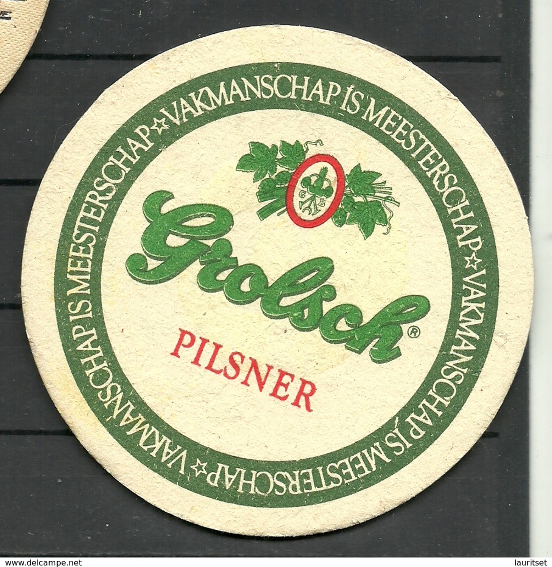 Bierdeckel Deutschland Grolsch Pilsner - Bierdeckel