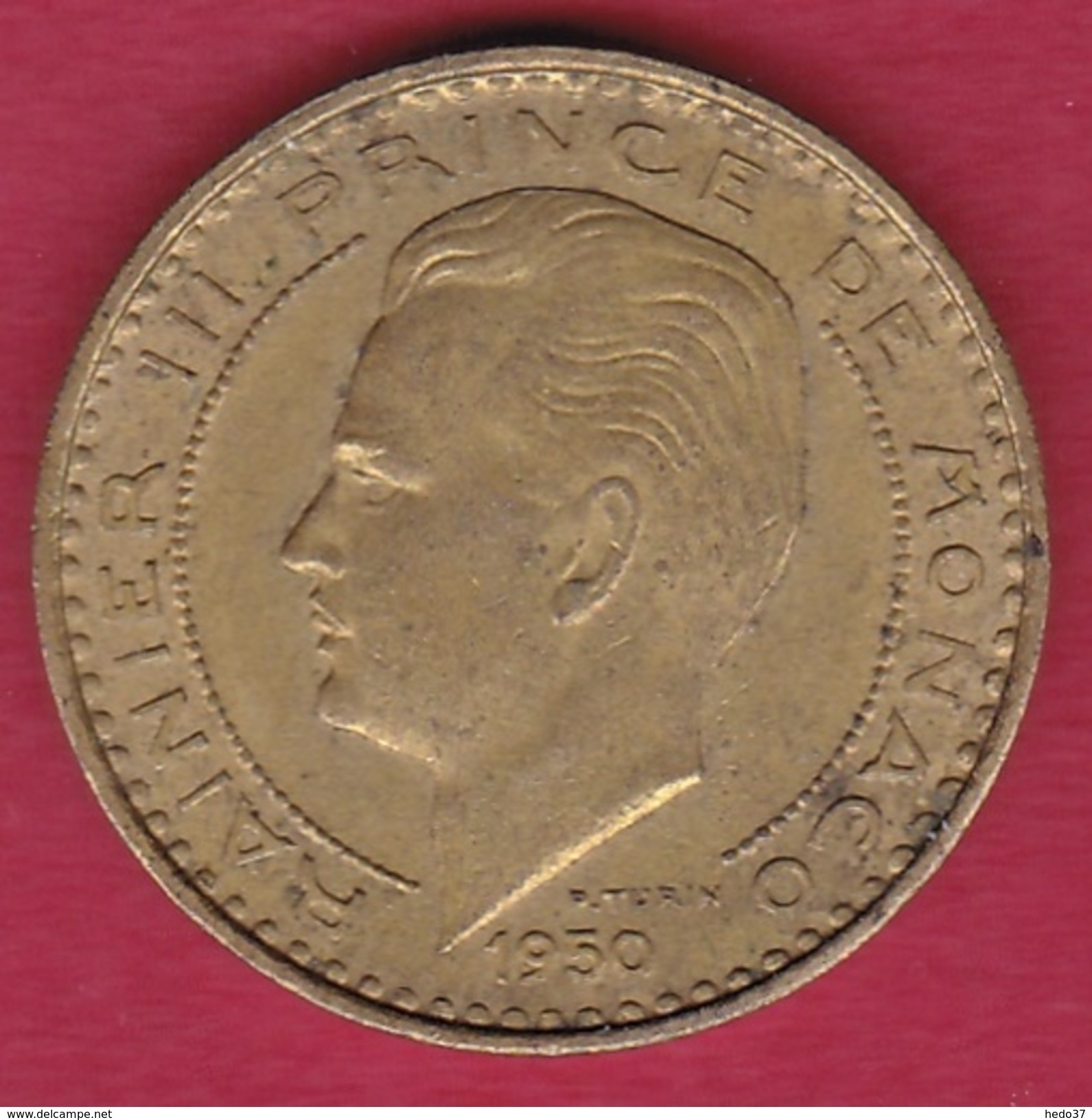 Monaco - Rainier III - 10 Francs - 1950 - 1949-1956 Oude Frank