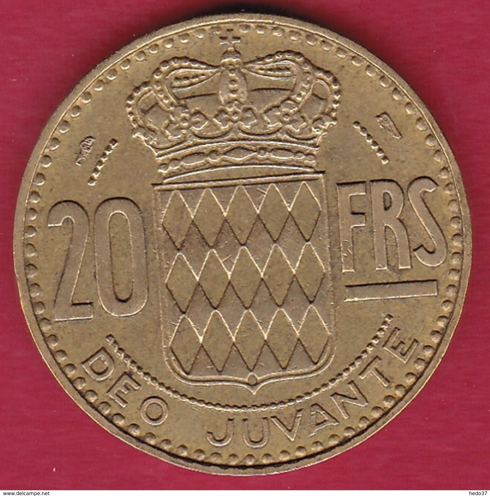 Monaco - Rainier III - 20 Francs - 1951 - 1949-1956 Anciens Francs