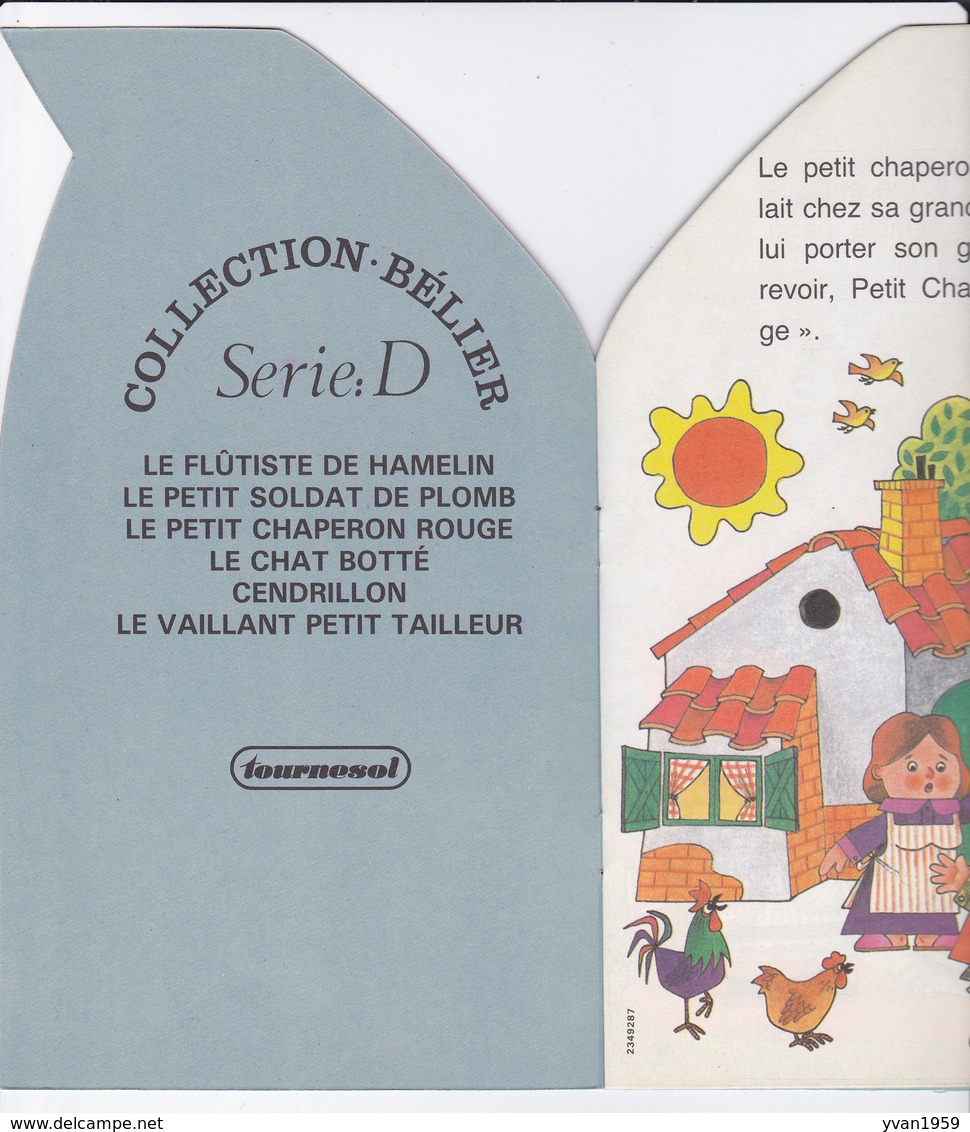 LIVRE DE CONTE ENFANT  5 PAGES ILLUSTREES 24 X 13 CM - Bibliotheque De La Jeunesse