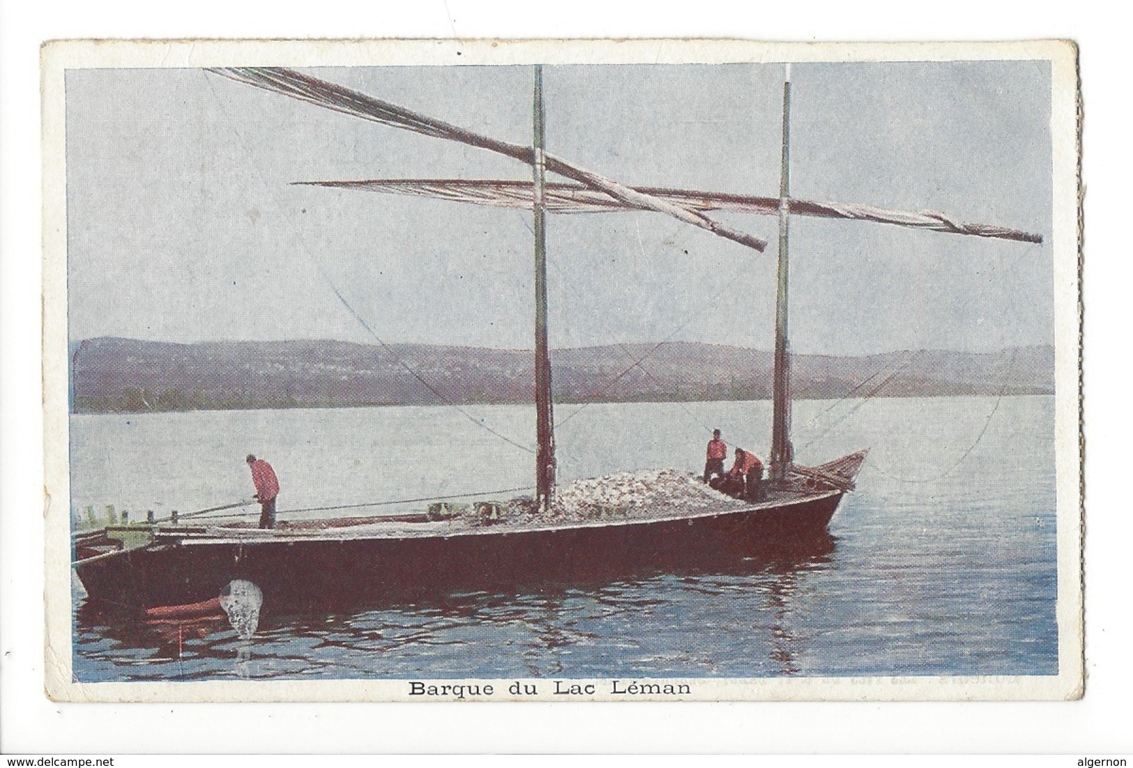 20509 - Barque Du Lac Léman - Autres & Non Classés