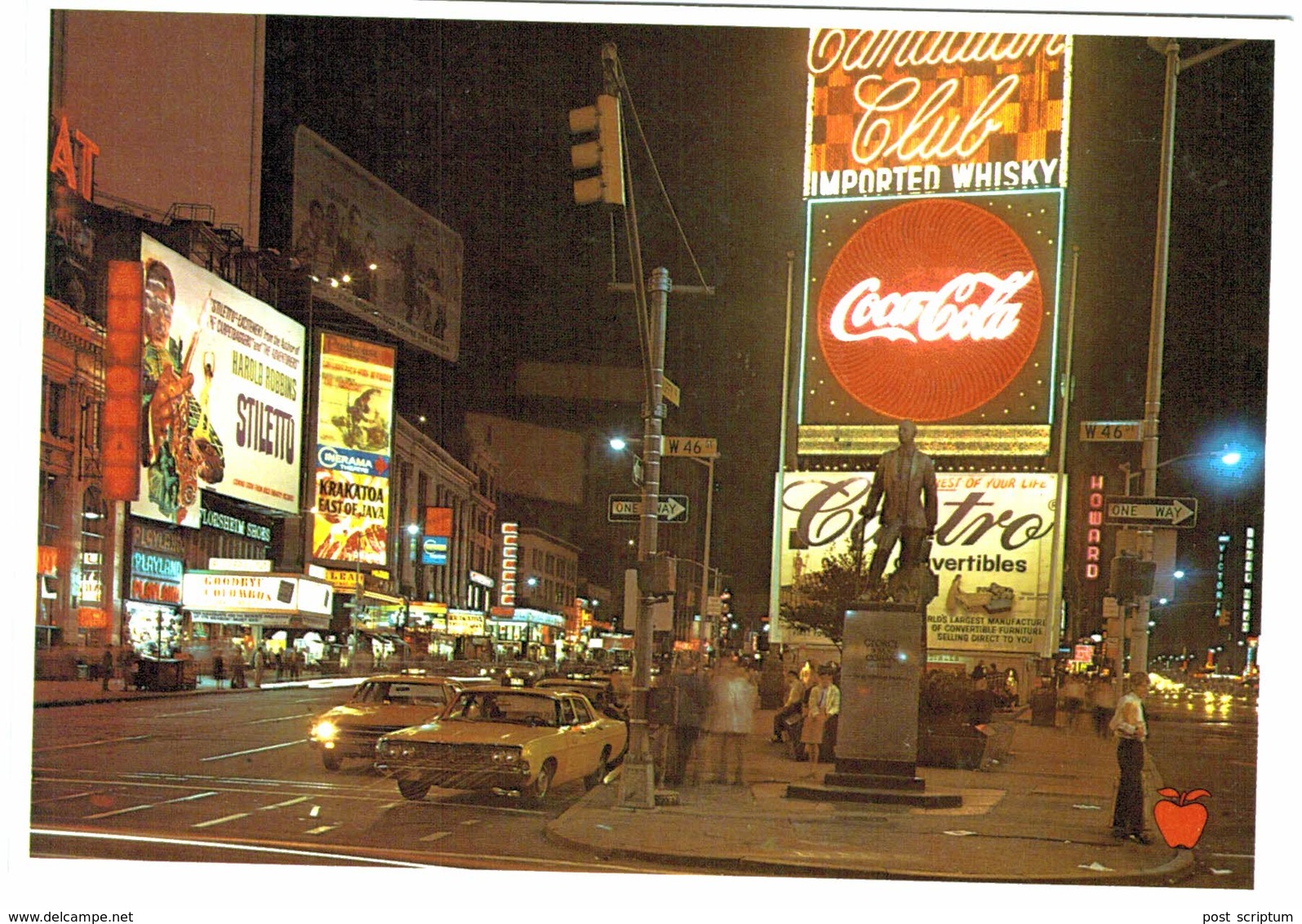 Amérique Etats-unis - New-YOrk Time Square - Pub  Coca Cola - Time Square