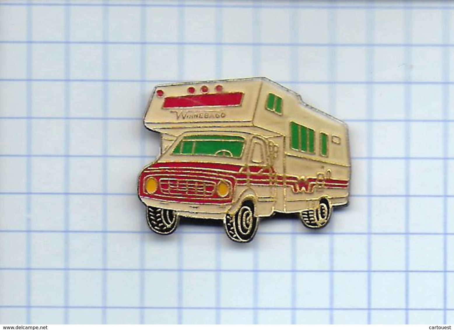 Pin's Pins / THEME  TRANSPORT -  Winnebago Américain Camping Cars - Transports