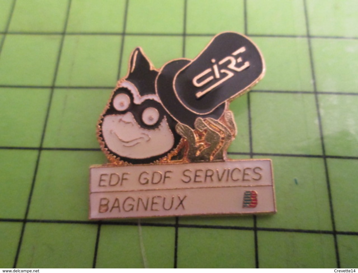 1218a Pin's Pins / Rare Et De Belle Qualité / EDF GDF : SERVICES BAGNEUX SIRE - EDF GDF