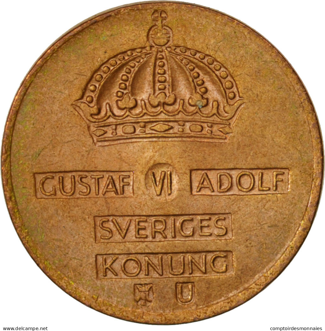Monnaie, Suède, Gustaf VI, Ore, 1971, SPL, Bronze, KM:820 - Suède