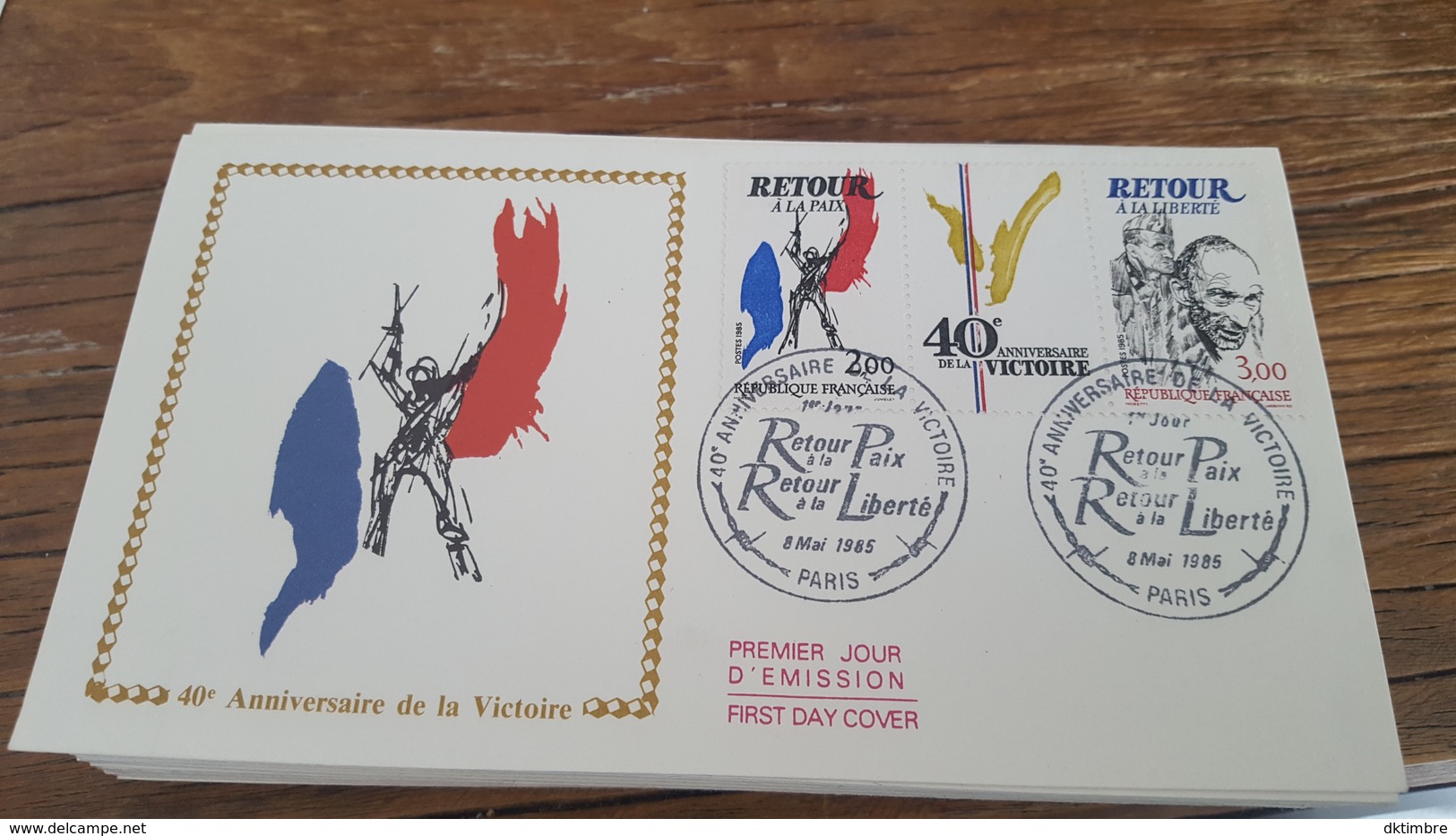 LOT 413434 TIMBRE DE FRANCE OBLITERE PREMIER JOUR X50 PORT A 3 EUROS BLOC - Collections