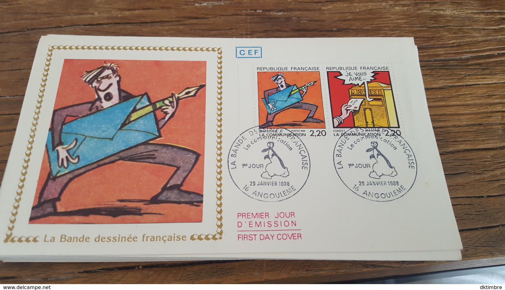 LOT 413434 TIMBRE DE FRANCE OBLITERE PREMIER JOUR X50 PORT A 3 EUROS BLOC