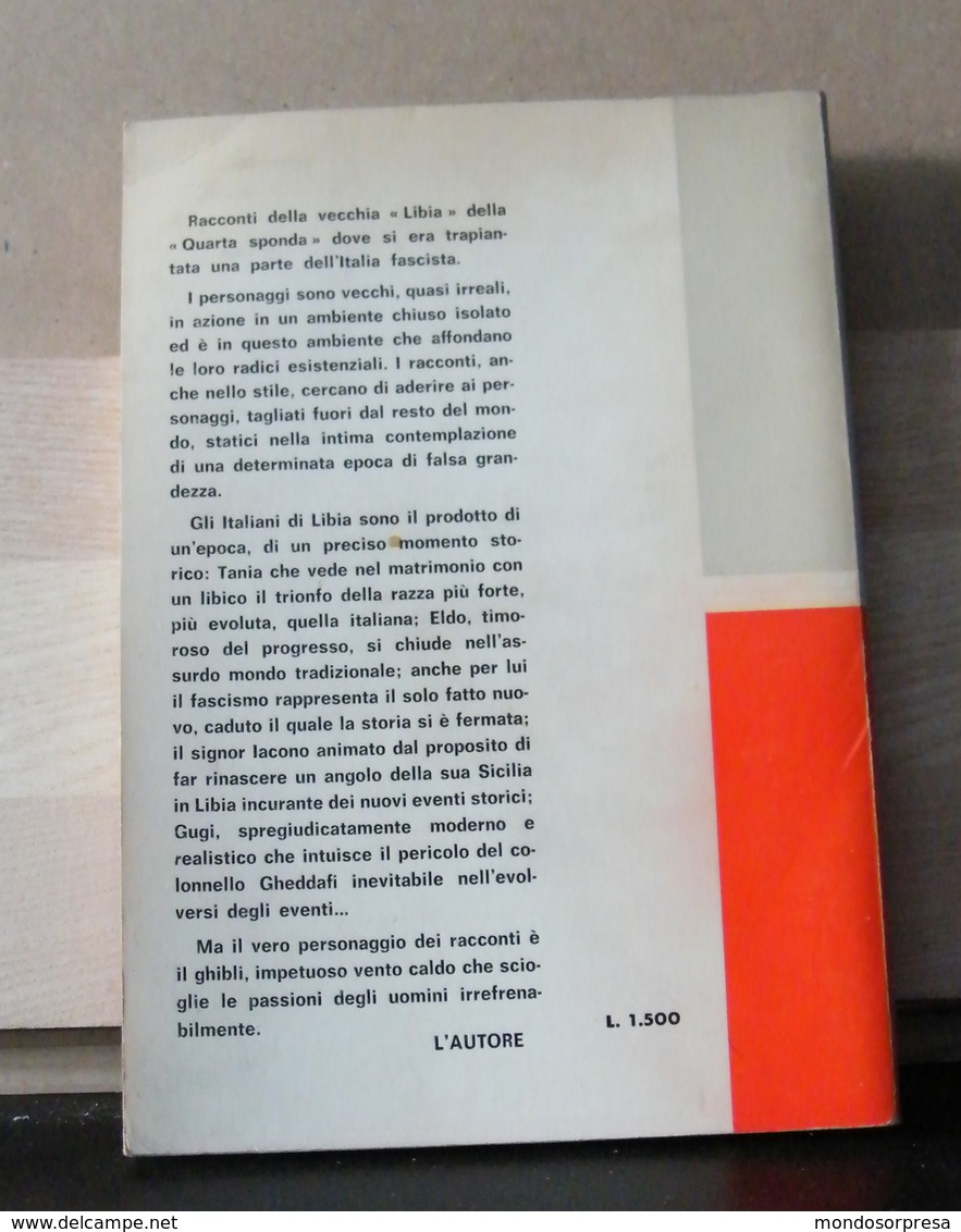 MONDOSORPRESA, (LB6)  LIBRO, RACCONTI DI LIBIA, GUGLIELMO CARNEMOLLA - Storia