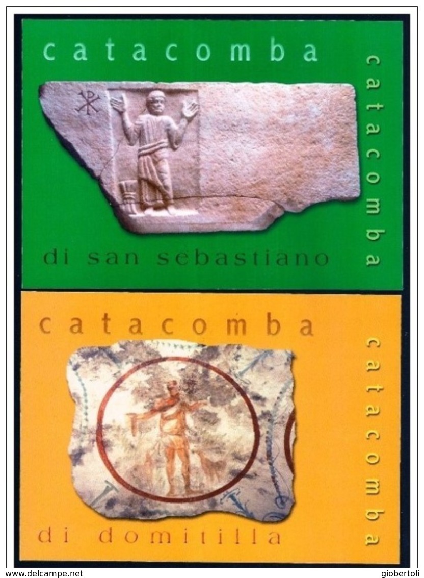 Vaticano/Vatican: Intero, Stationery, Entier, Full Set, Catacombe Romane, Roman Catacombs, Catacombes Romaines - Archeologia